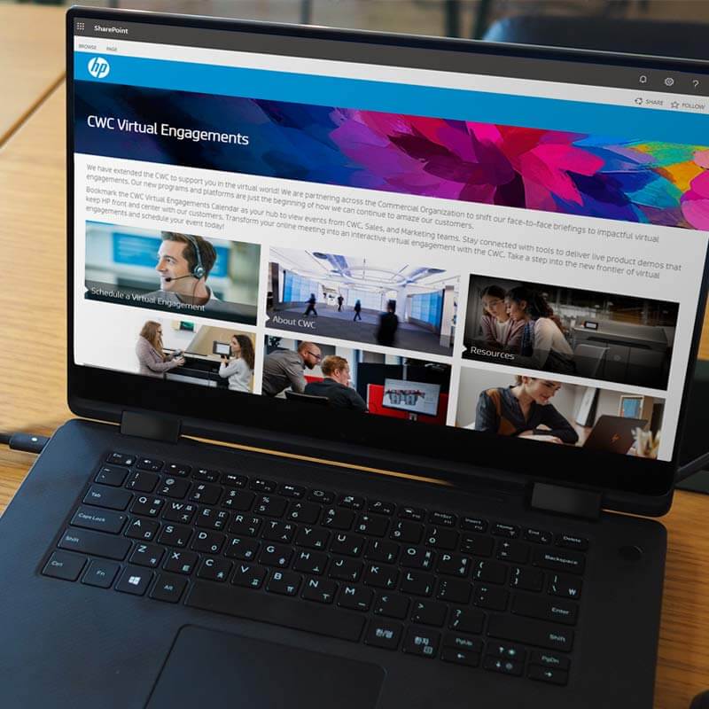 Nayamode Bluewave client HP